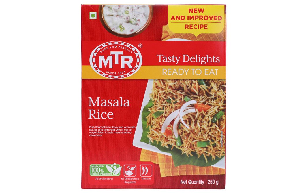 MTR Masala Rice    Box  250 grams
